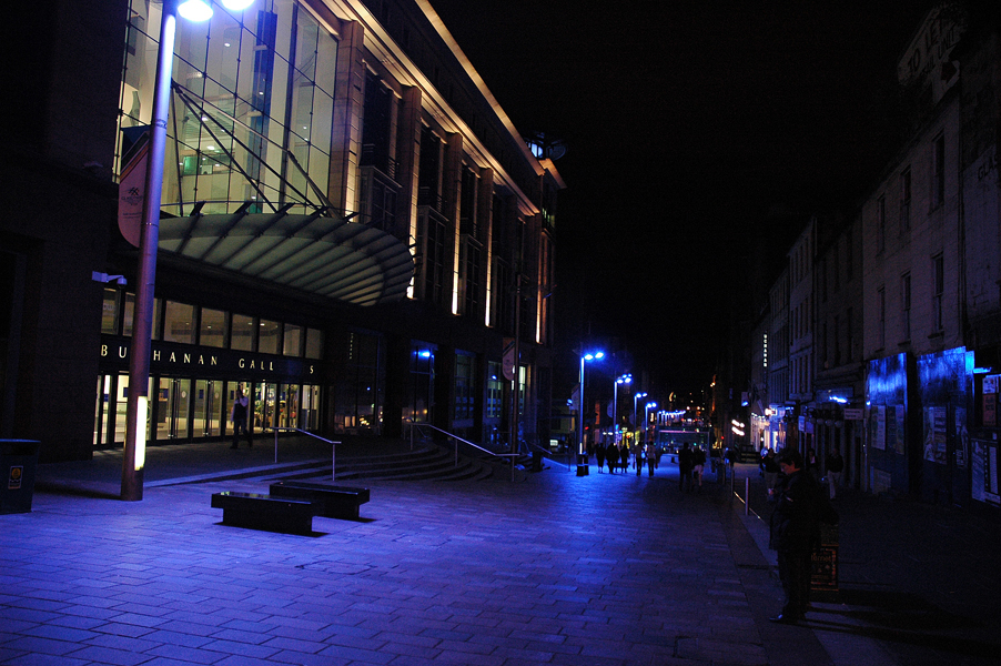 Buchanan Street Up and Down one of Glasgow's most Popular and