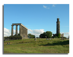 Calton Hill Commemorative & Nelson Monuments 2007