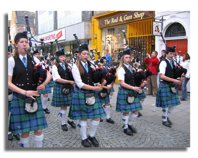 Bagpipes Fort William 2007