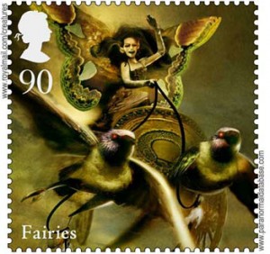 GB Mythical creatures  Fairies June 16 2009 postge stamps