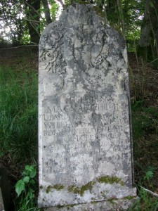 Balquhidder churchyard Christina MacNaughton of Inverlochlarig grave Scotiana 2006