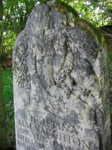 Balquhidder Christina MacNaughton of Inverlochlarig gravestone Scotiana 2006