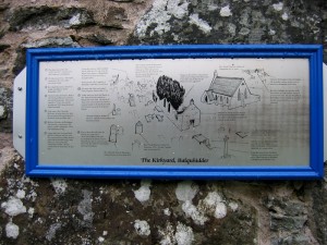 Balquhidder information board Scotiana.com 2004