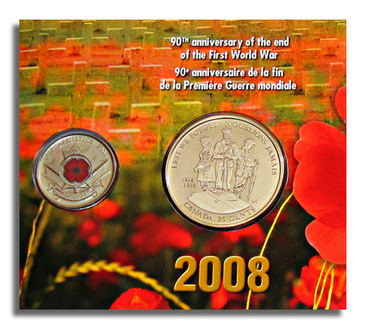 2008 Royal Canadian Mint Flower of Rememberance Coin - Scotiana.com