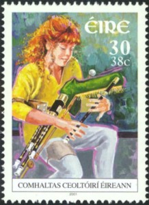 Bagpipes on Stamps