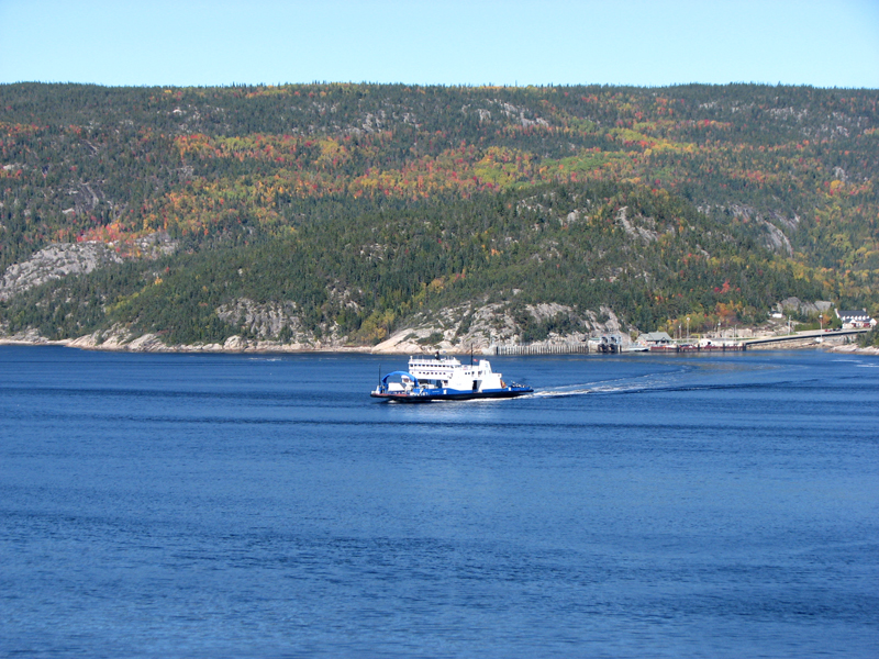 Ferry Tadoussac Baie Sainte-Catherine Quebec PQ