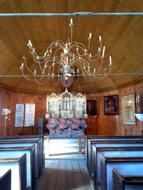 Tadoussac Chapel altar Quebec PQ