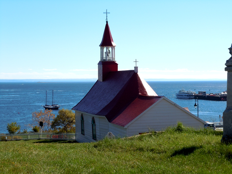 Quebec PQ Tadoussac Chapel