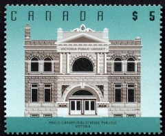 Canada-Public-Library-Andrew-Carnegie-Postage-Stamp