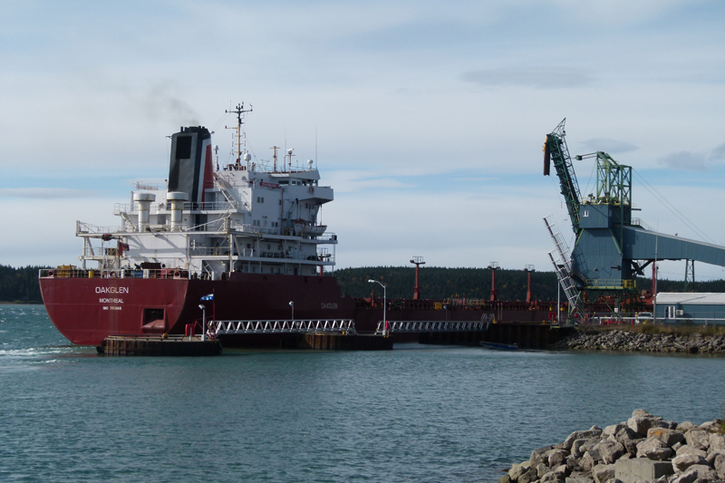 The Oakglen Havre-Saint-Pierre Harbour Côte-Nord Quebec PC Scotiana 2010