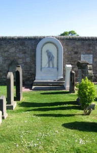 Scotland Five coast Young Tom Morris's grave in St Andrews chuchyard © 2006 Scotiana