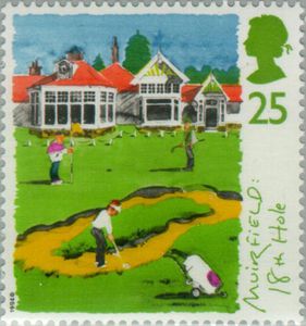 Scottish Golf Courses - GB 1994 Postage Stamps