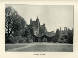 Hoddam Castle, photo Charles S. Olcott, The Country of Sir Walter Scott, 1913