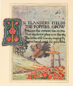 In Flanders Fields The Poppies Grow John McCrae