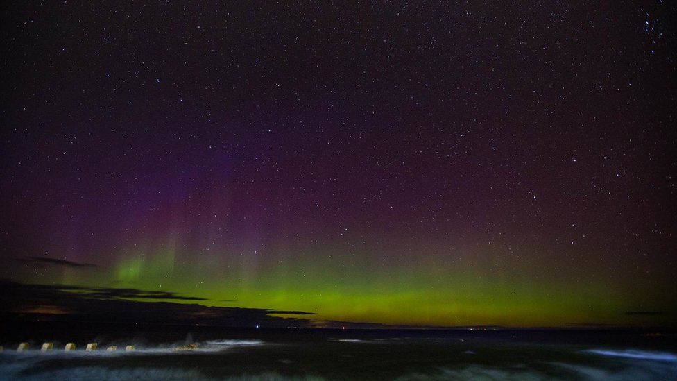 aurora borealis by skywatcher Scotland