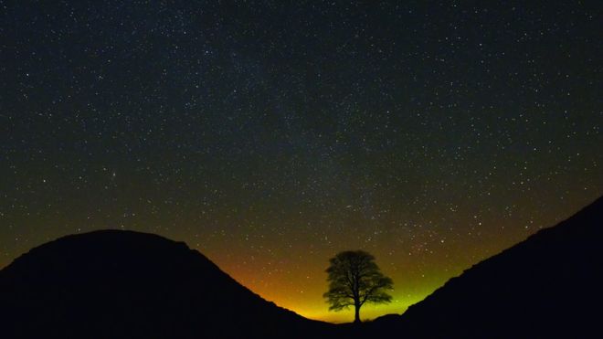 Aurora Highlands Scotland BBC