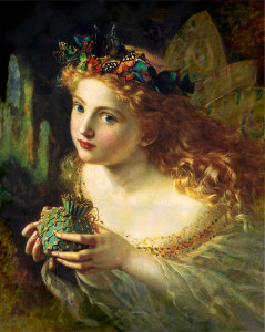 Painting by Sophie Gengembre Anderson (1823 – 10 March 1903)