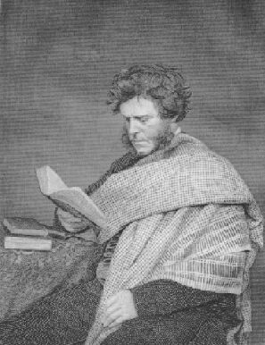 Portrait of Hugh Miller with a book