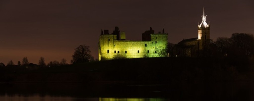 Linlithgow by night © Historic Environment Scotland