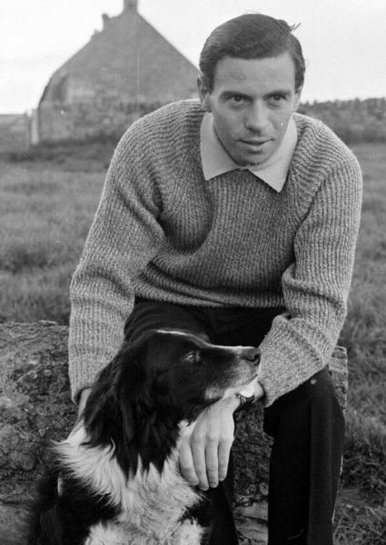 Jim Clark at his Berwickshire Farm from Hiro on Pinterest Source The Berwickshire News January 2014