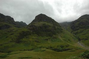 Glen Coe valley and mountains © 2007 Scotiana