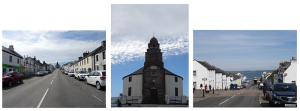 Islay Bowmore village street and church © 2015 Scotiana