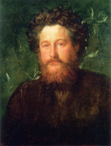 William Morris portrait by George Frederic Watts 1870