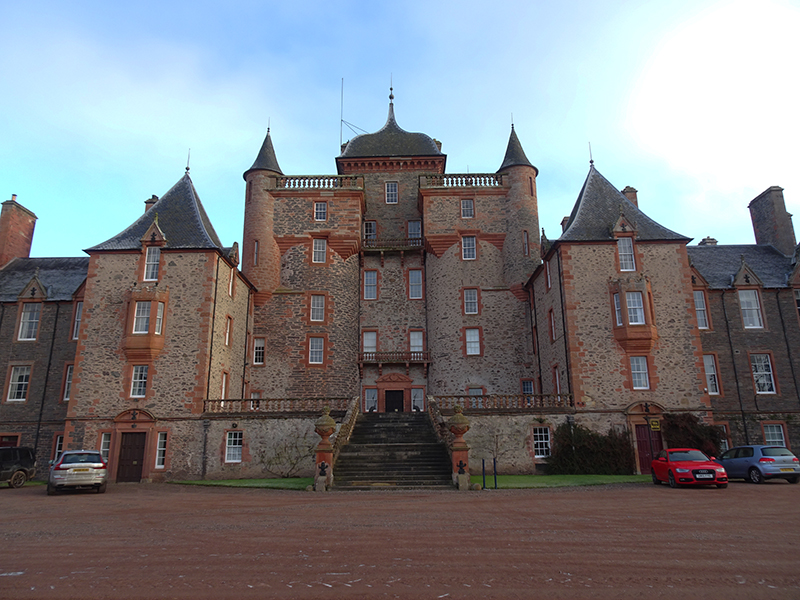 Thirlestane Castle façade © 2019 ScotianaA