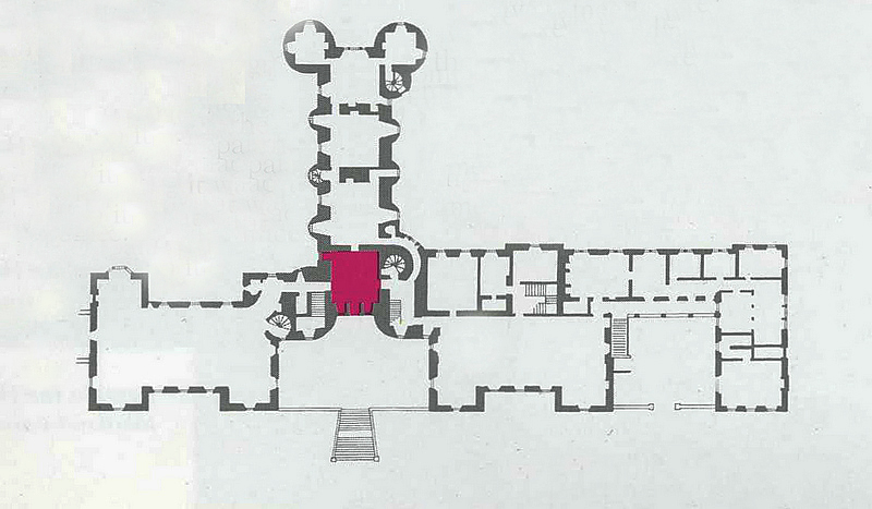 Thirlestane Castle Entrance Hall Thirlestane brochure plan