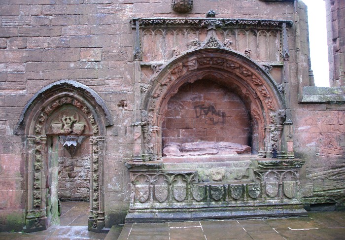 Lincluden Collegiate Church, tomb of Princess Margaret