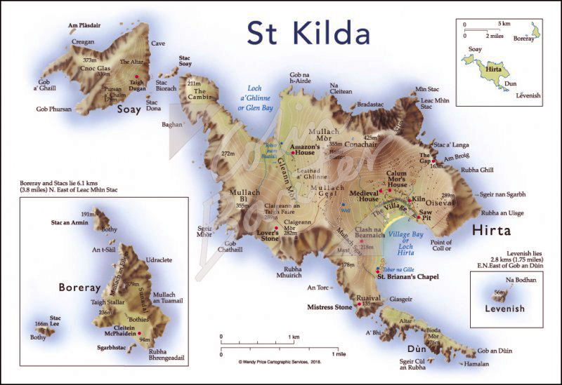 map-of-st-kilda-postcard-h-std-cb- © Colin Baxter